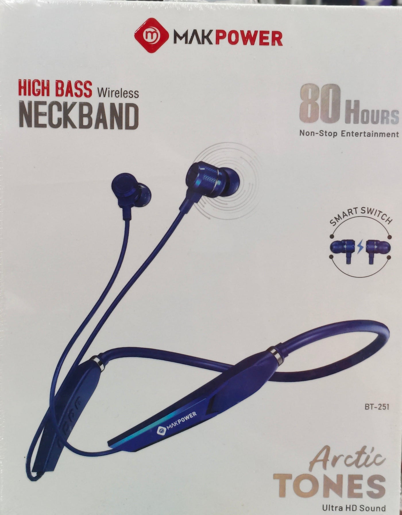 Makpower High Bass Wireless Neckband BT-251