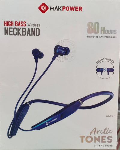 Makpower High Bass Wireless Neckband BT-251