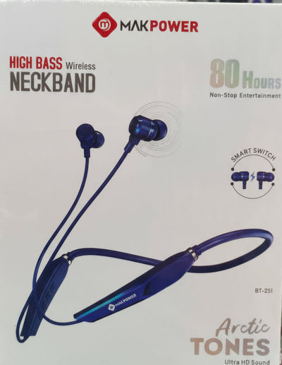 Makpower High Bass Wireless Neckband BT-251